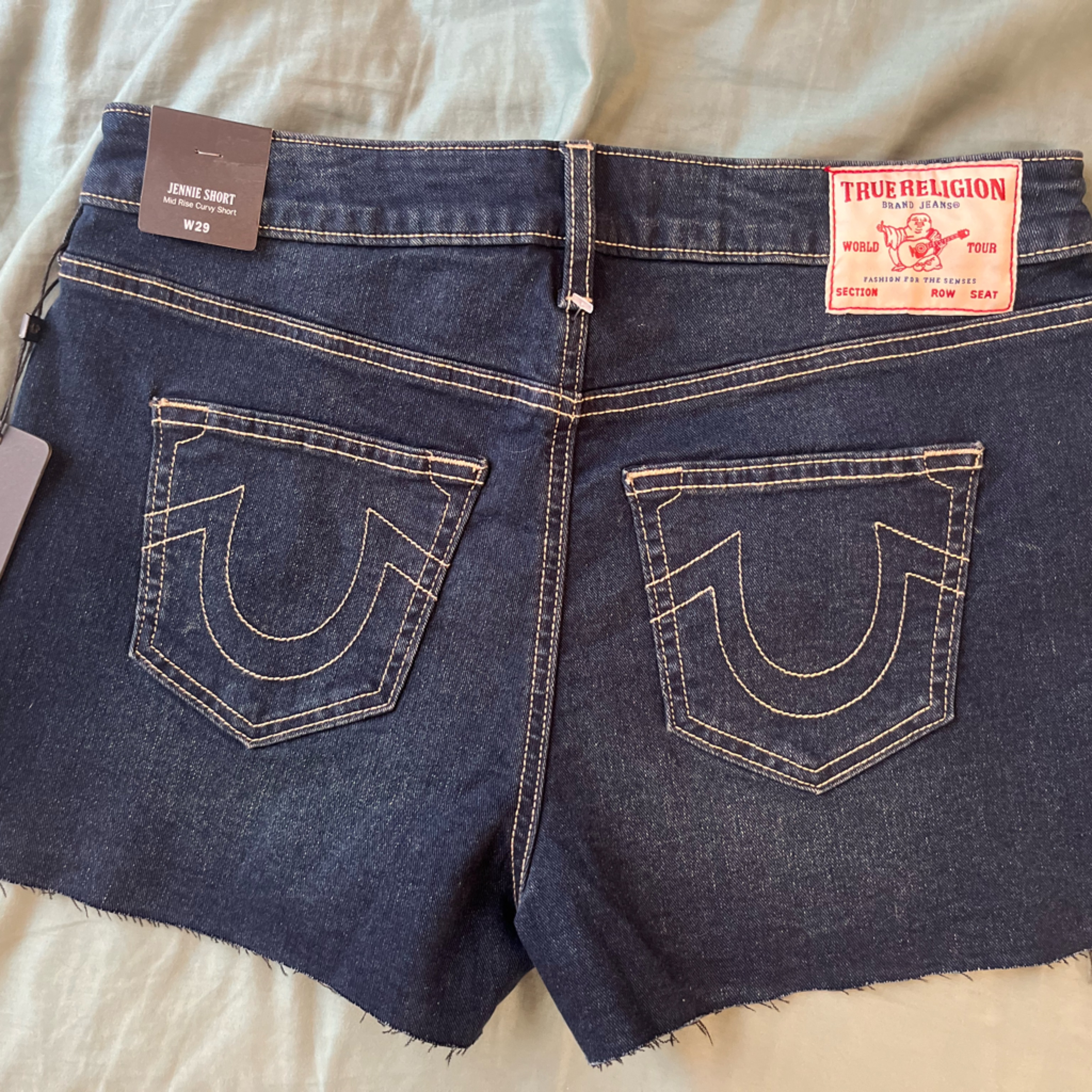 True Religion &acirc;Jennie&acirc;s Shorts&acirc; Brand New With Tags Originally Were 119